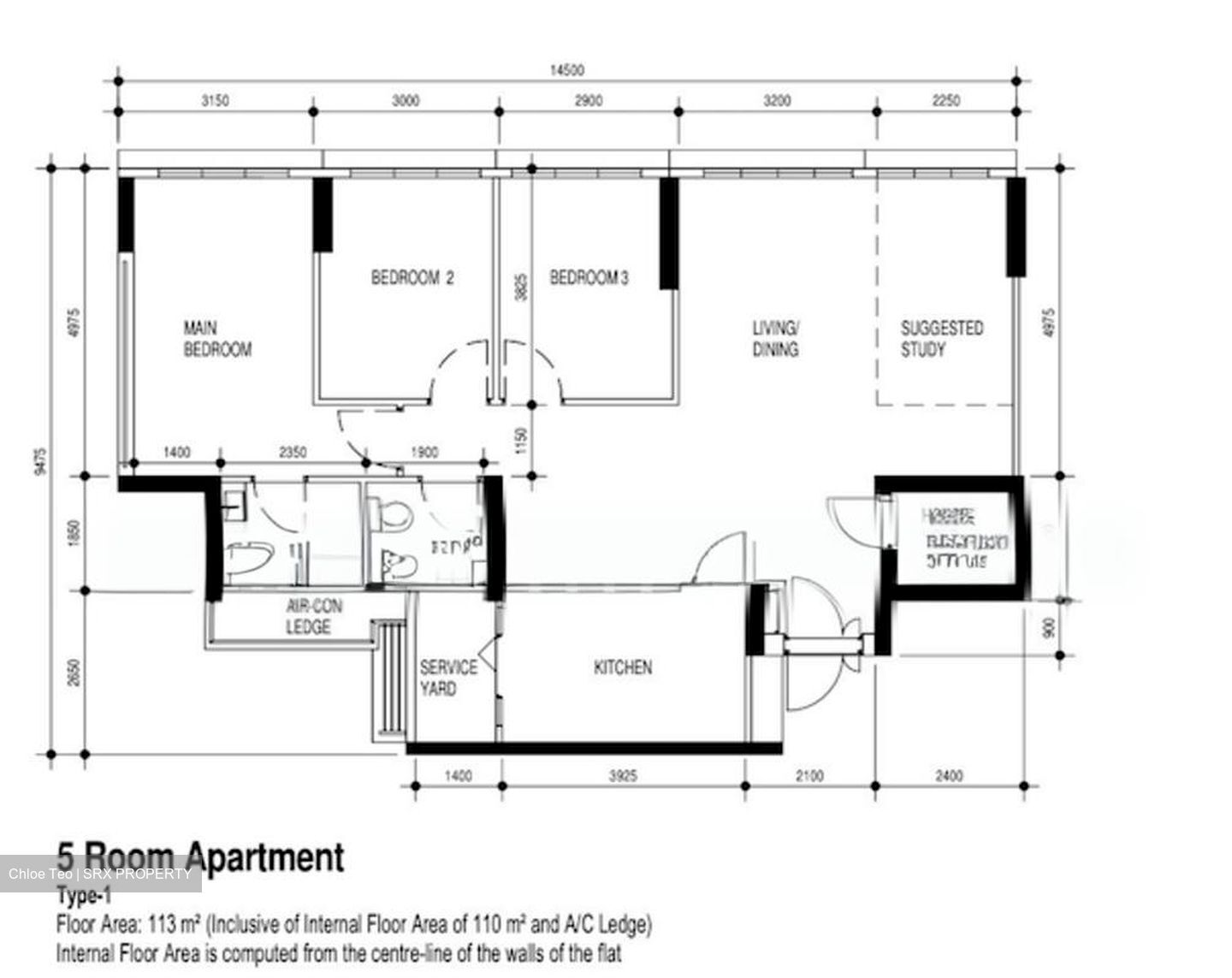 Blk 610B Tampines Greenweave (Tampines), HDB 5 Rooms #595541131